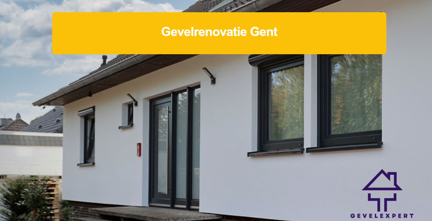 Gevelrenovatie Gent