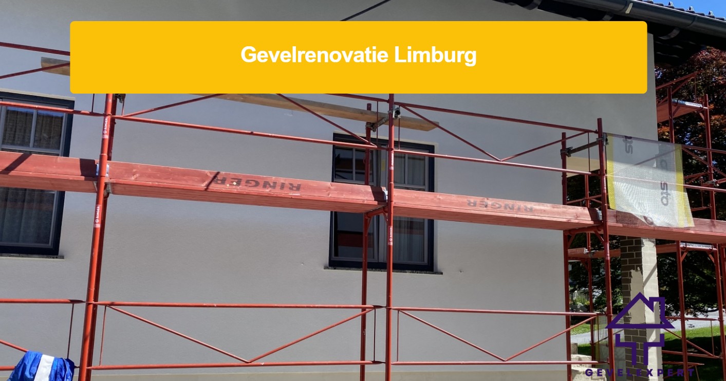Gevelrenovatie Limburg