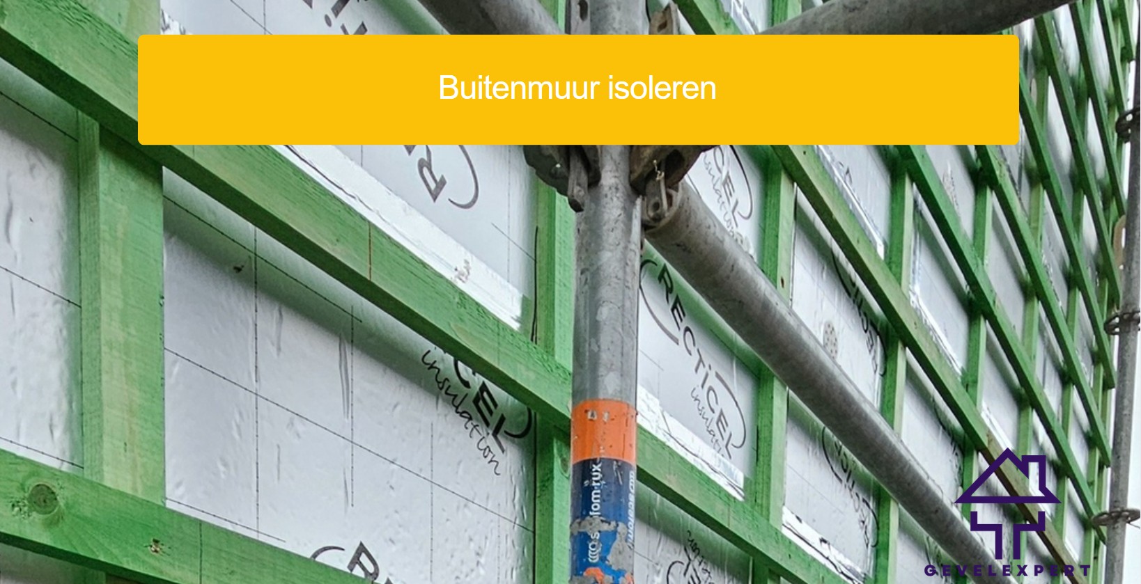 Buitenmuur isoleren