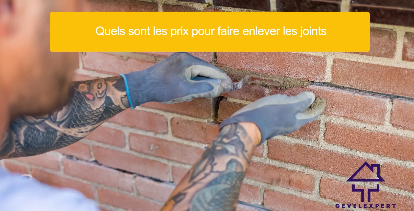 Quels sont les prix pour faire enlever les joints